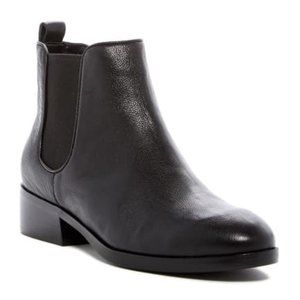 Cole Haan Landsman Black Leather Ankle Bootie